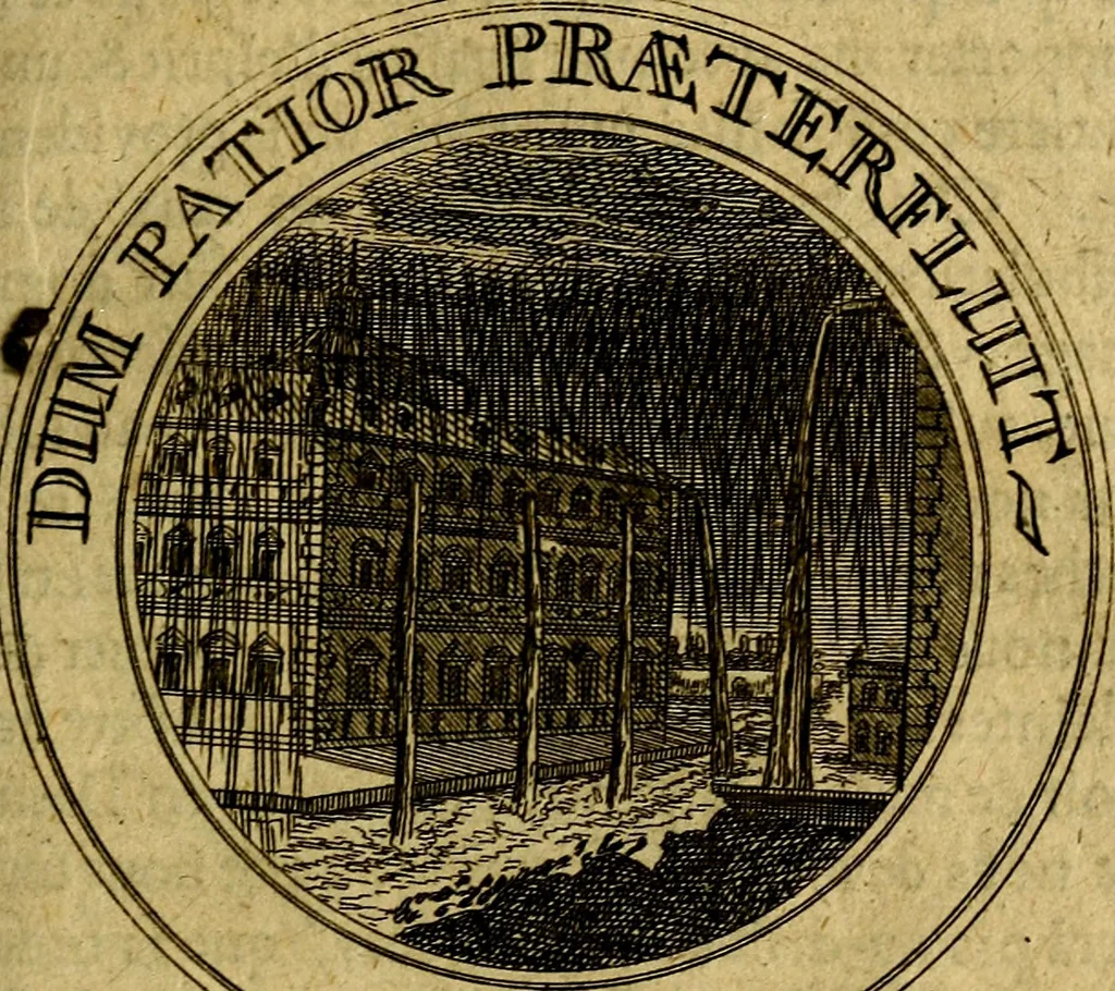 An illustration from Emblémes; ou, Devises chrétiennes, 1697, leaf 92
