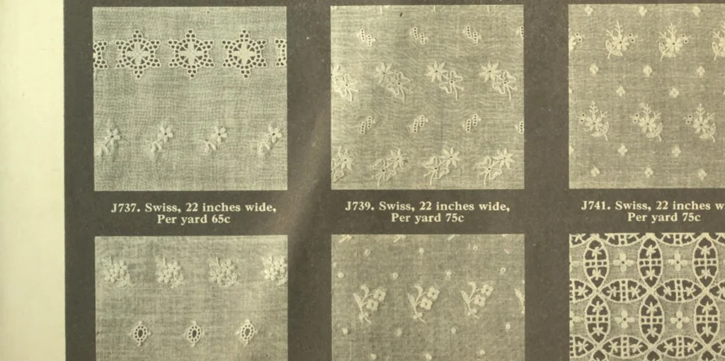 An illustration from Embroideries and laces : values that sell : season 1913 : [catalogue]. --, 1913, leaf 53