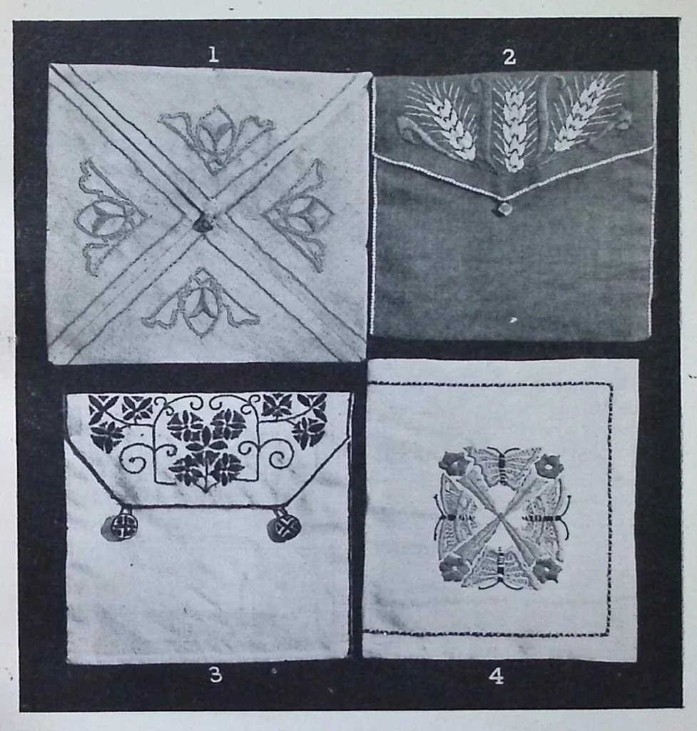 An illustration from Embroidery And Pattern Design: A Handbook for Teachers and Art Students, 1924, leaf 88