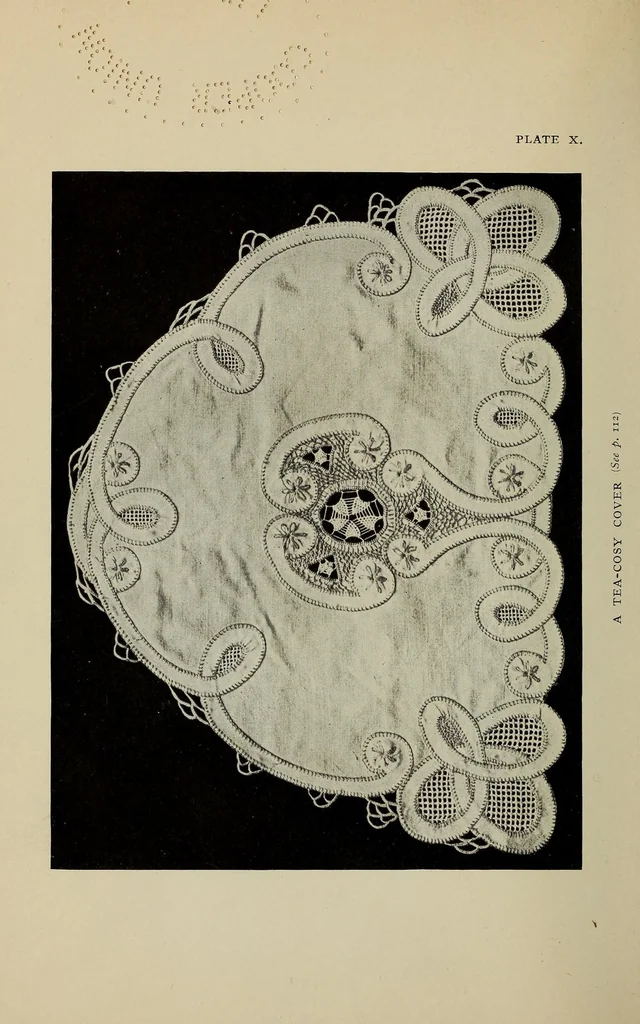 An illustration from An embroidery book, 1920, leaf 142