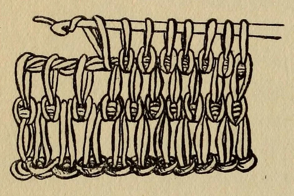 An illustration from An embroidery book, 1920, leaf 214