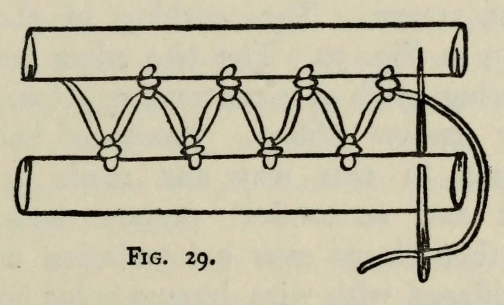 An illustration from An embroidery book, 1920, leaf 131