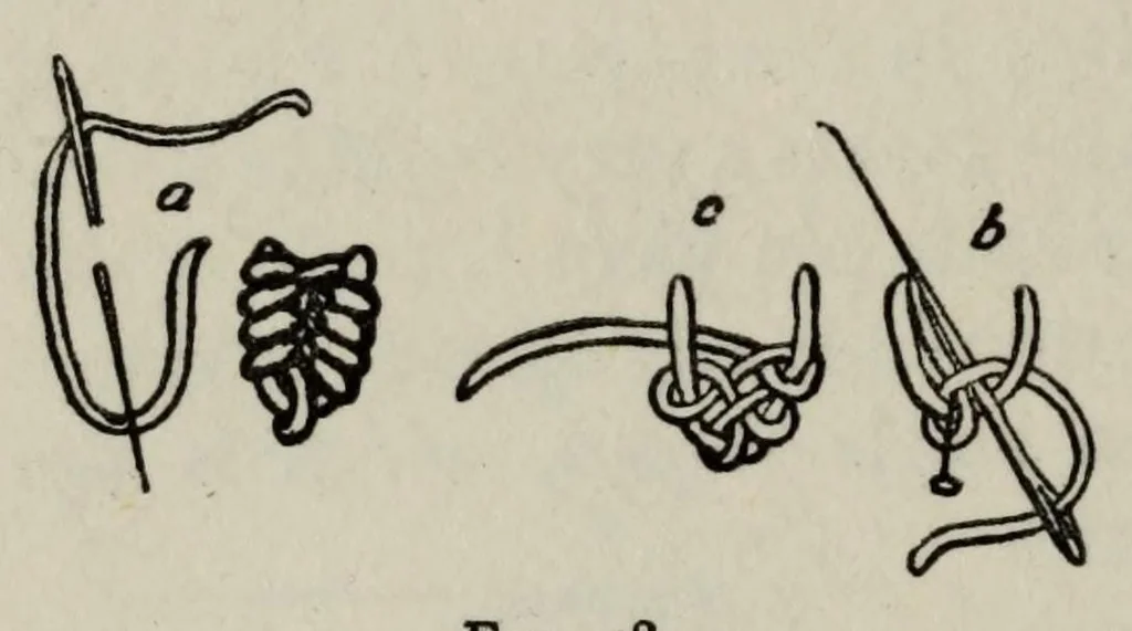 An illustration from An embroidery book, 1920, leaf 194