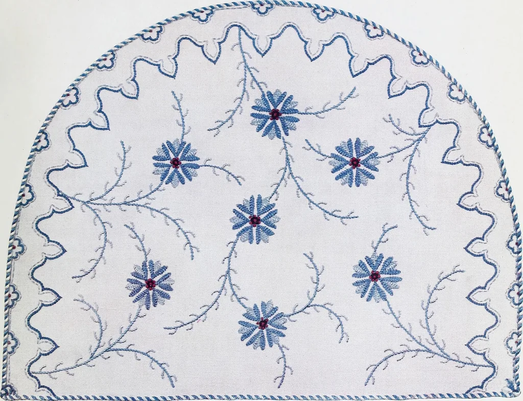 An illustration from Embroidery : a collection of articles on subjects connected with the study of fine needlework, including stitches, materials, methods of work, and designing, and history ..., 1909, leaf 114