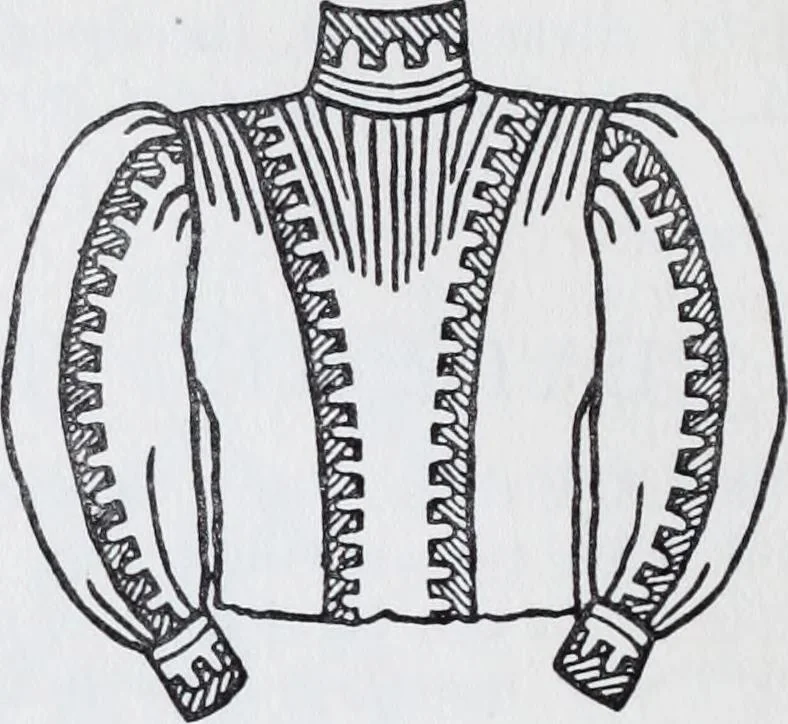 An illustration from Embroidery : a collection of articles on subjects connected with the study of fine needlework, including stitches, materials, methods of work, and designing, and history ..., 1909, leaf 137