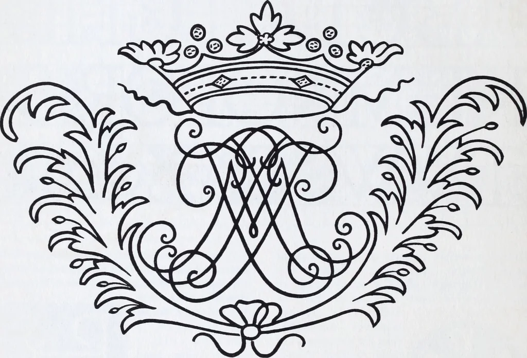 An illustration from Embroidery : a collection of articles on subjects connected with the study of fine needlework, including stitches, materials, methods of work, and designing, and history ..., 1909, leaf 143
