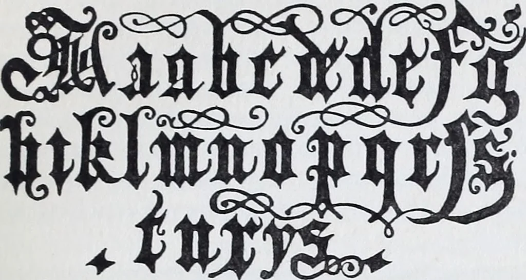 An illustration from Embroidery : a collection of articles on subjects connected with the study of fine needlework, including stitches, materials, methods of work, and designing, and history ..., 1909, leaf 144