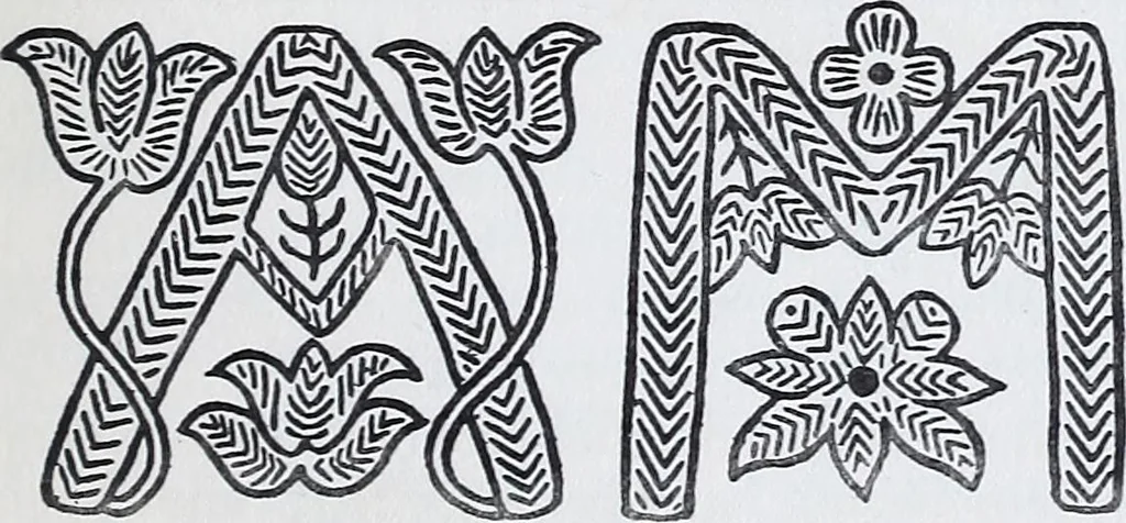 An illustration from Embroidery : a collection of articles on subjects connected with the study of fine needlework, including stitches, materials, methods of work, and designing, and history ..., 1909, leaf 144