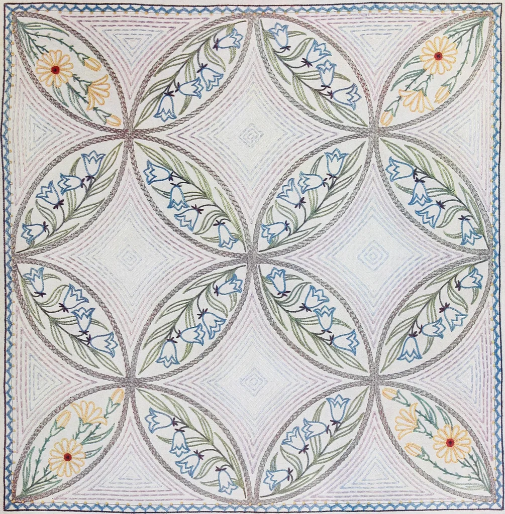 An illustration from Embroidery : a collection of articles on subjects connected with the study of fine needlework, including stitches, materials, methods of work, and designing, and history ..., 1909, leaf 148