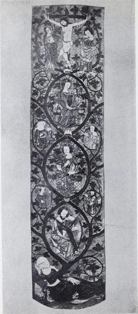 An illustration from Embroidery : a collection of articles on subjects connected with the study of fine needlework, including stitches, materials, methods of work, and designing, and history ..., 1909, leaf 161