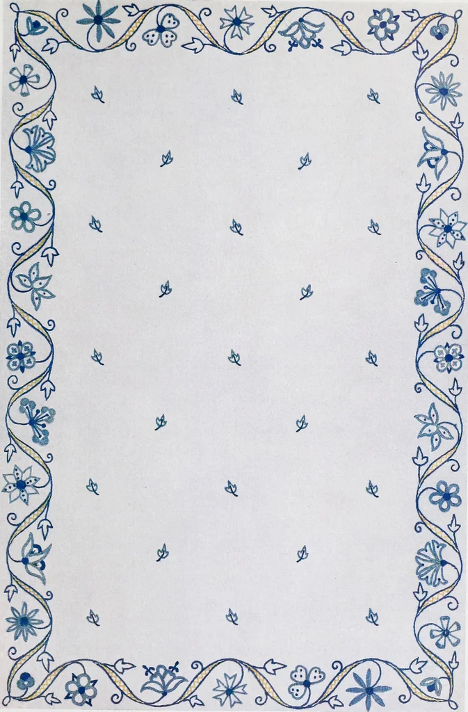 An illustration from Embroidery : a collection of articles on subjects connected with the study of fine needlework, including stitches, materials, methods of work, and designing, and history ..., 1909, leaf 30