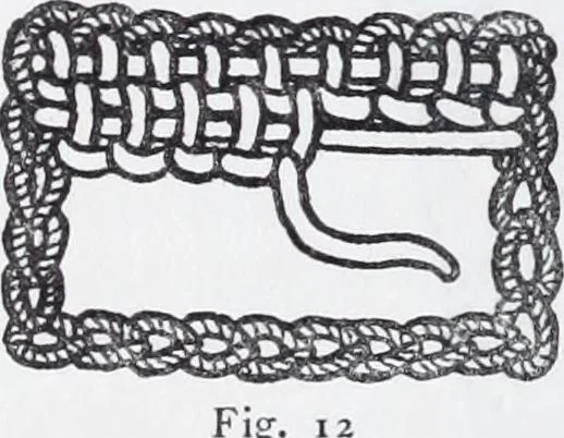 An illustration from Embroidery : a collection of articles on subjects connected with the study of fine needlework, including stitches, materials, methods of work, and designing, and history ..., 1909, leaf 35