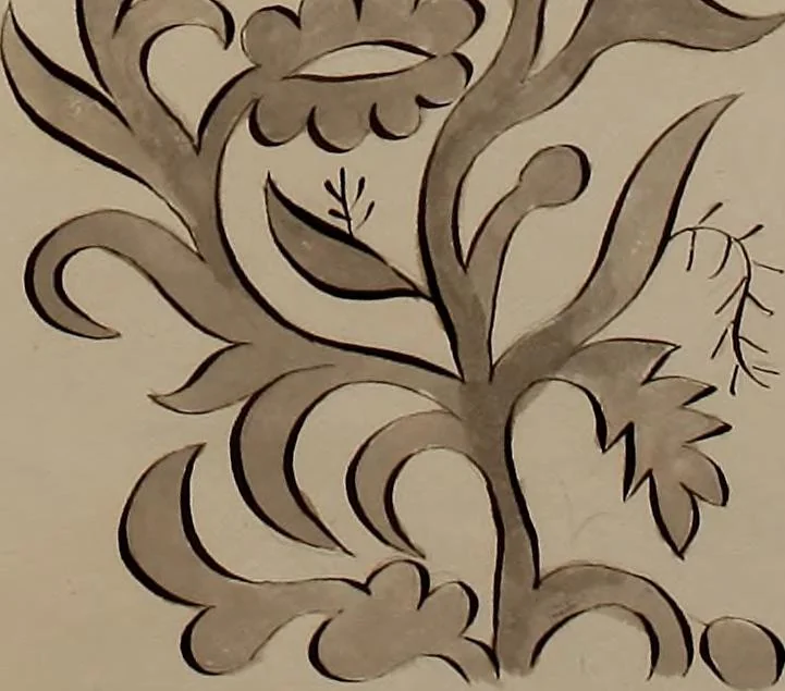 An illustration from [Embroidery designs, 1850, leaf 100