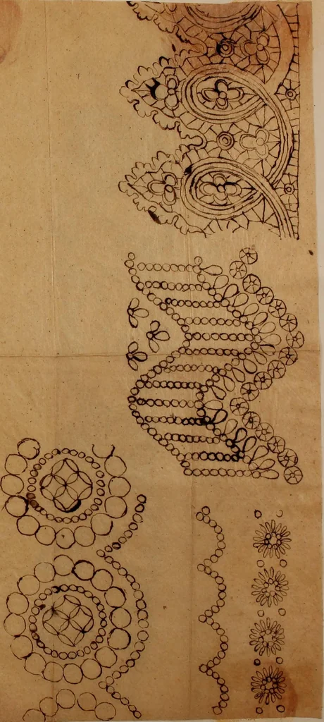 An illustration from [Embroidery designs, 1850, leaf 146