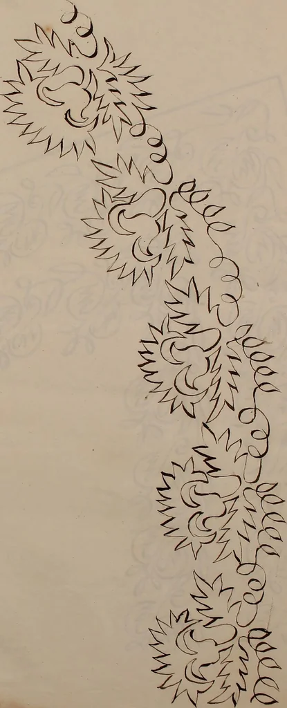 An illustration from [Embroidery designs, 1850, leaf 20