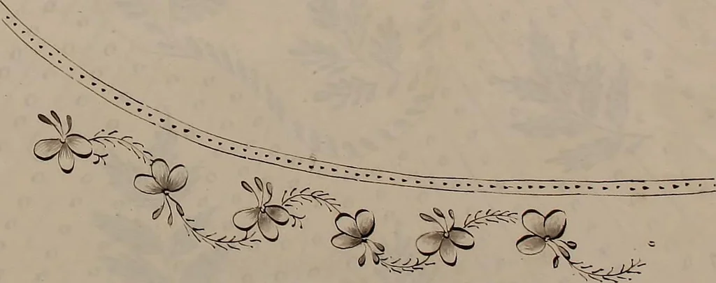 An illustration from [Embroidery designs, 1850, leaf 32