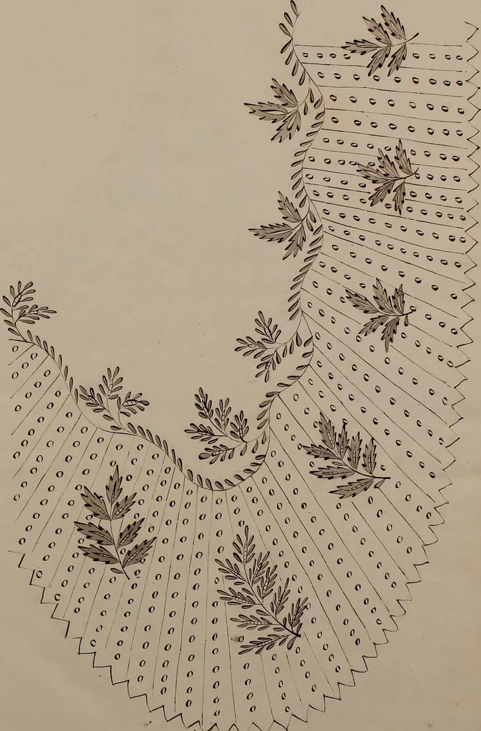 An illustration from [Embroidery designs, 1850, leaf 34