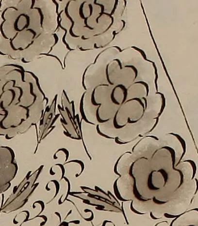 An illustration from [Embroidery designs, 1850, leaf 36