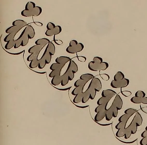 An illustration from [Embroidery designs, 1850, leaf 38