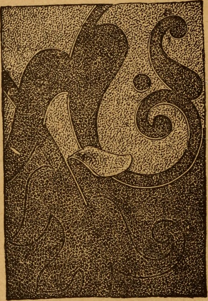 An illustration from Embroidery and fancy work, containing directions for embroidering, painting, modelling, carving, etc, 1899, leaf 139