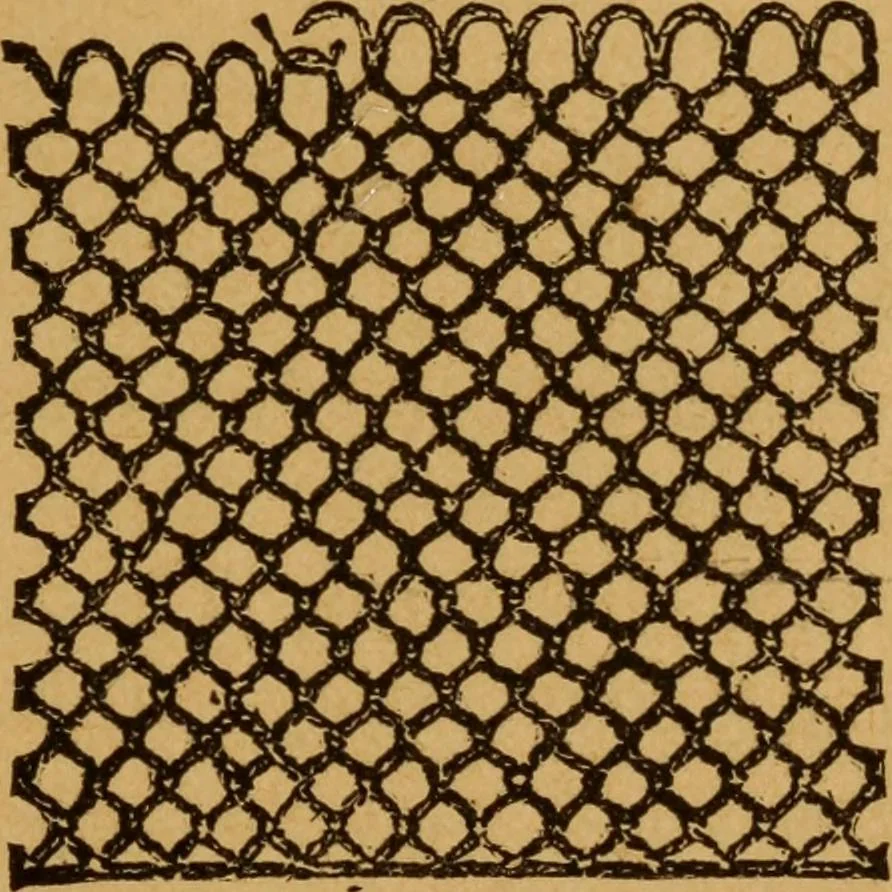 An illustration from Embroidery and fancy work, containing directions for embroidering, painting, modelling, carving, etc, 1899, leaf 158