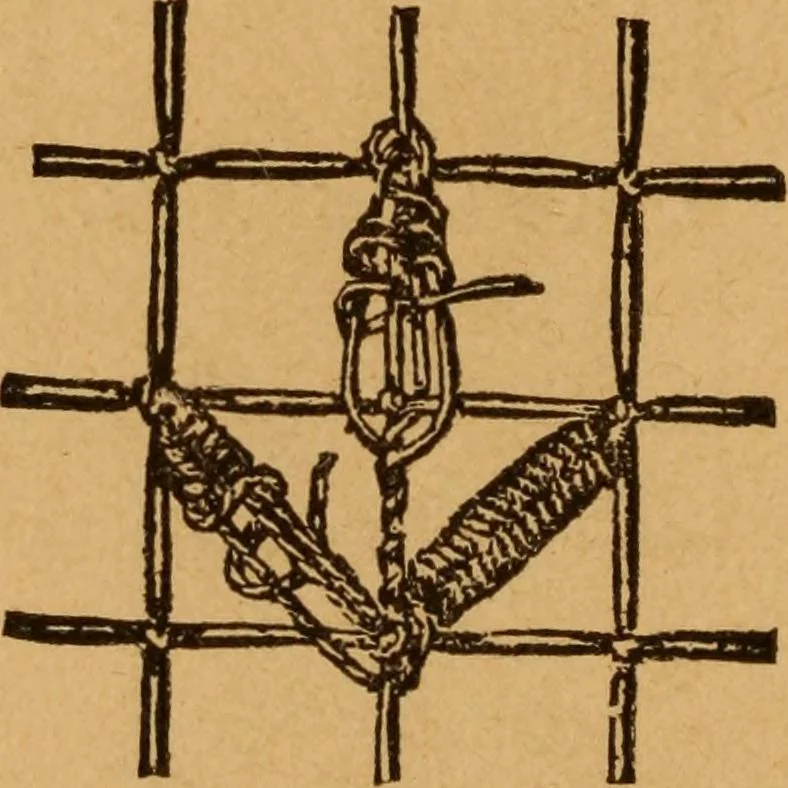 An illustration from Embroidery and fancy work, containing directions for embroidering, painting, modelling, carving, etc, 1899, leaf 179