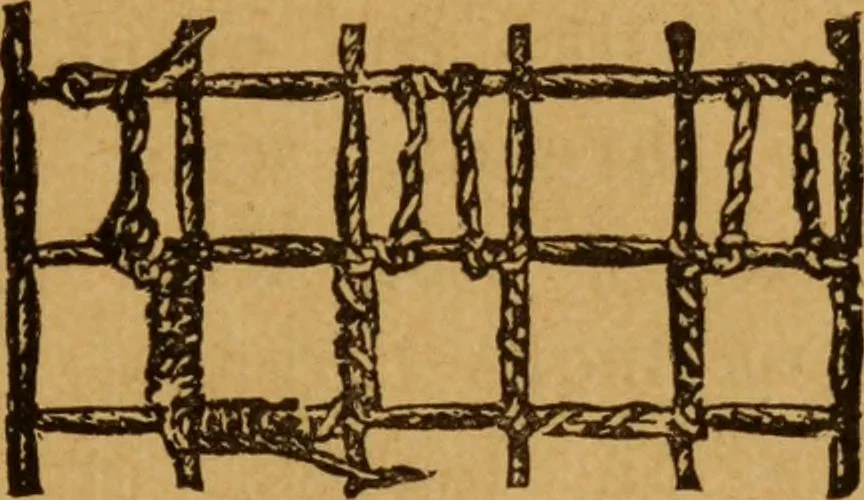 An illustration from Embroidery and fancy work, containing directions for embroidering, painting, modelling, carving, etc, 1899, leaf 180