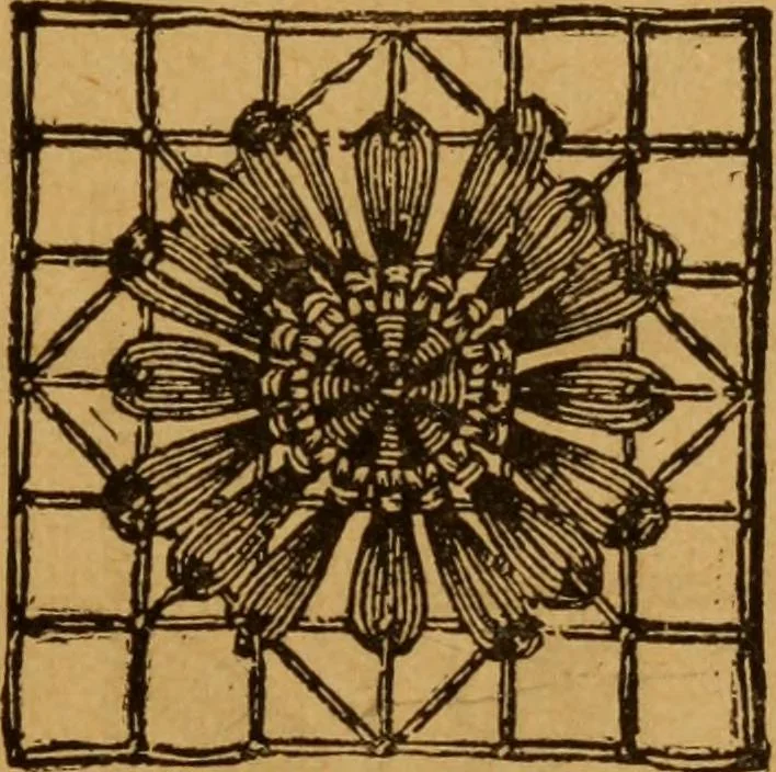 An illustration from Embroidery and fancy work, containing directions for embroidering, painting, modelling, carving, etc, 1899, leaf 180