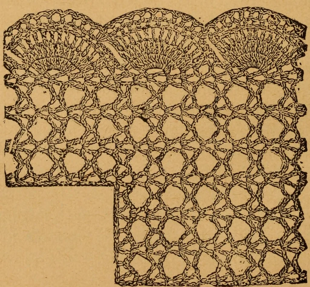 An illustration from Embroidery and fancy work, containing directions for embroidering, painting, modelling, carving, etc, 1899, leaf 225