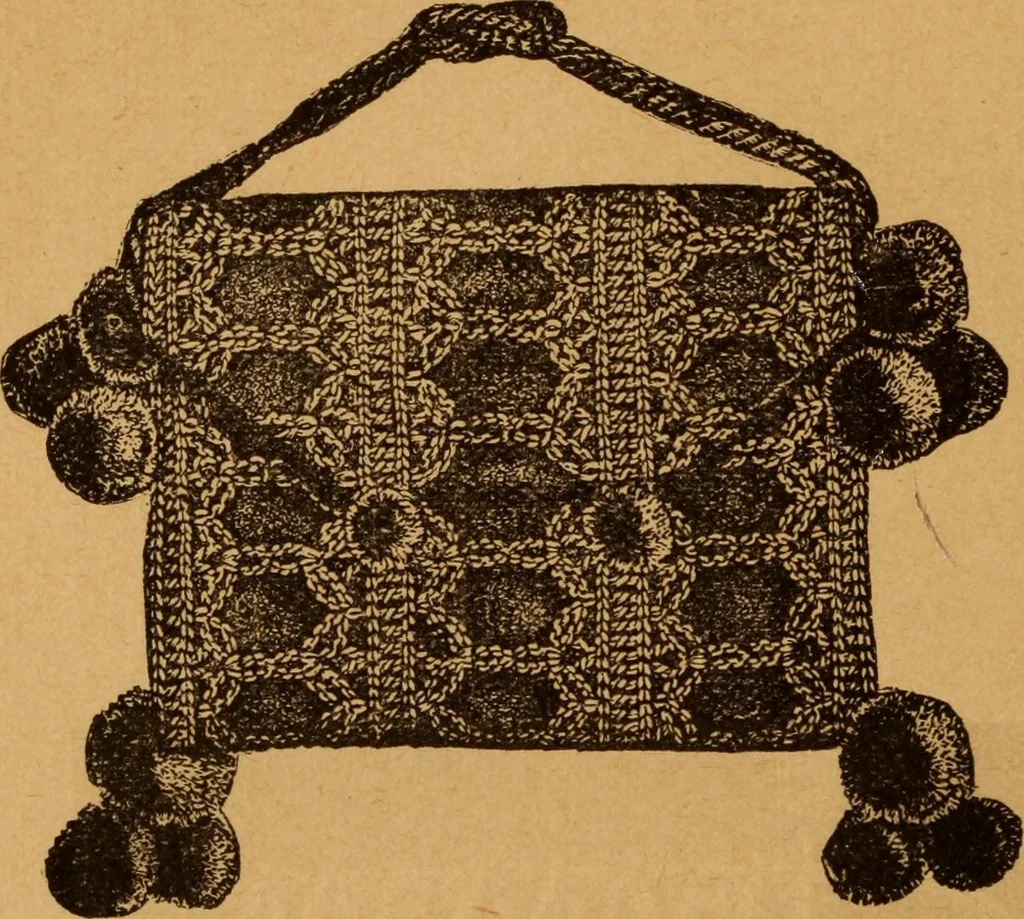 An illustration from Embroidery and fancy work, containing directions for embroidering, painting, modelling, carving, etc, 1899, leaf 233
