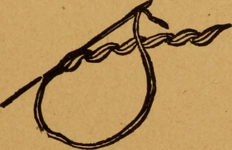 An illustration from Embroidery and fancy work, containing directions for embroidering, painting, modelling, carving, etc, 1899, leaf 26