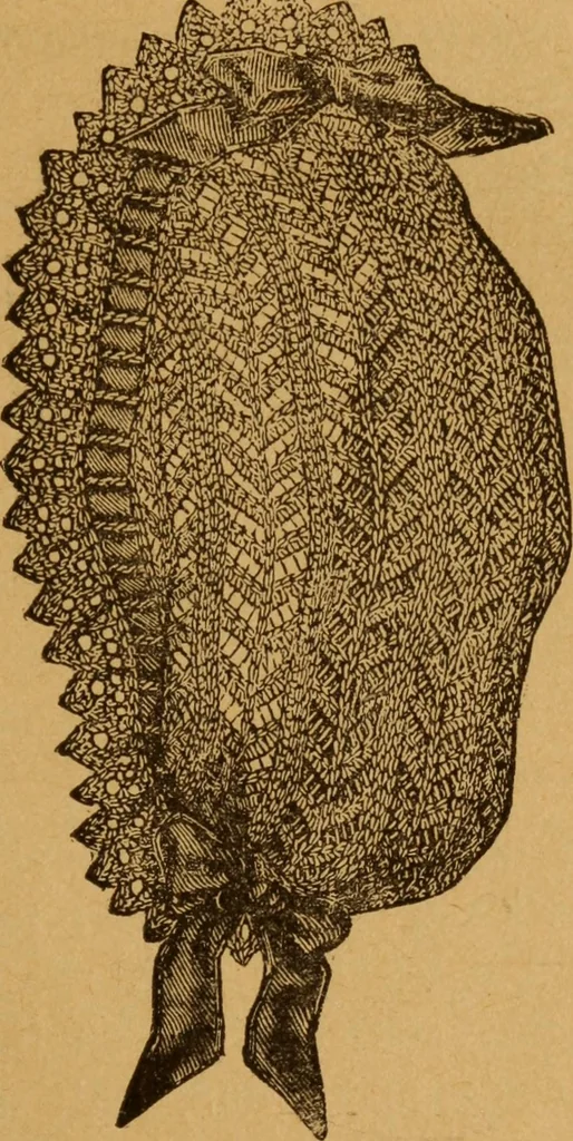 An illustration from Embroidery and fancy work, containing directions for embroidering, painting, modelling, carving, etc, 1899, leaf 268