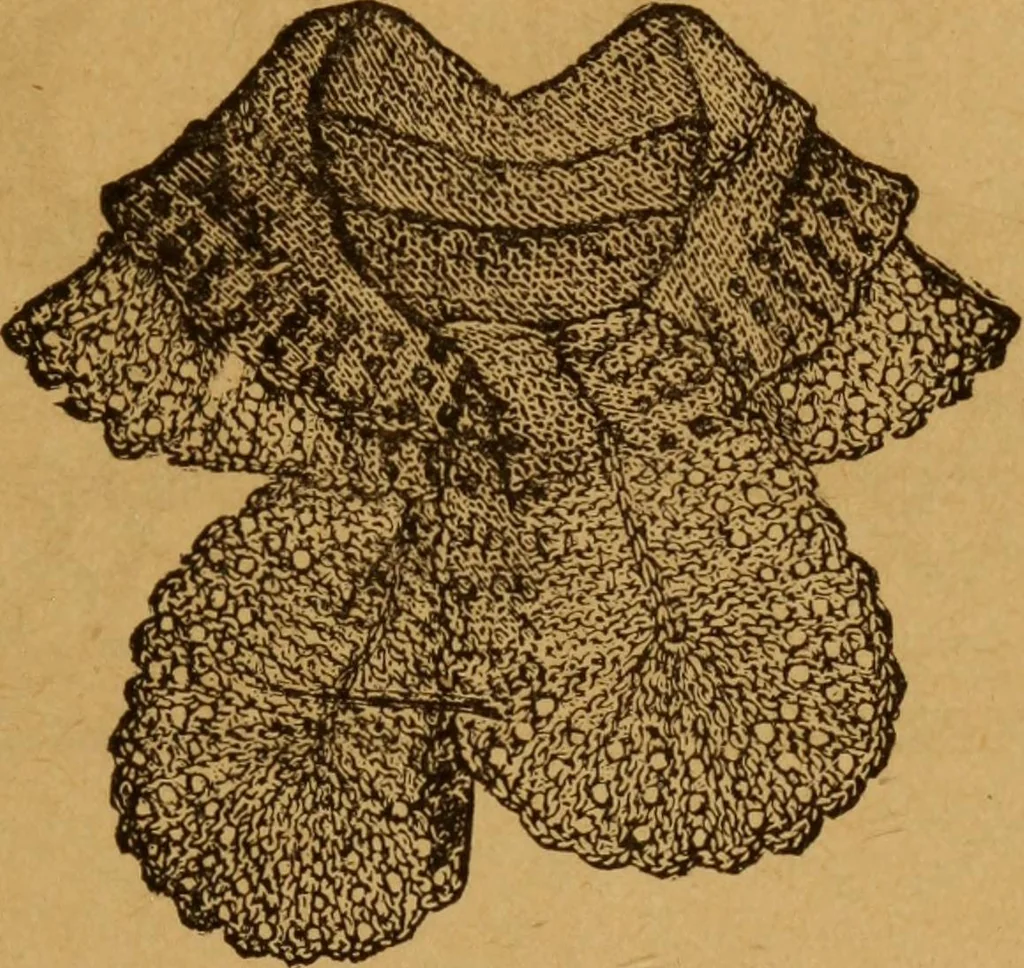 An illustration from Embroidery and fancy work, containing directions for embroidering, painting, modelling, carving, etc, 1899, leaf 272