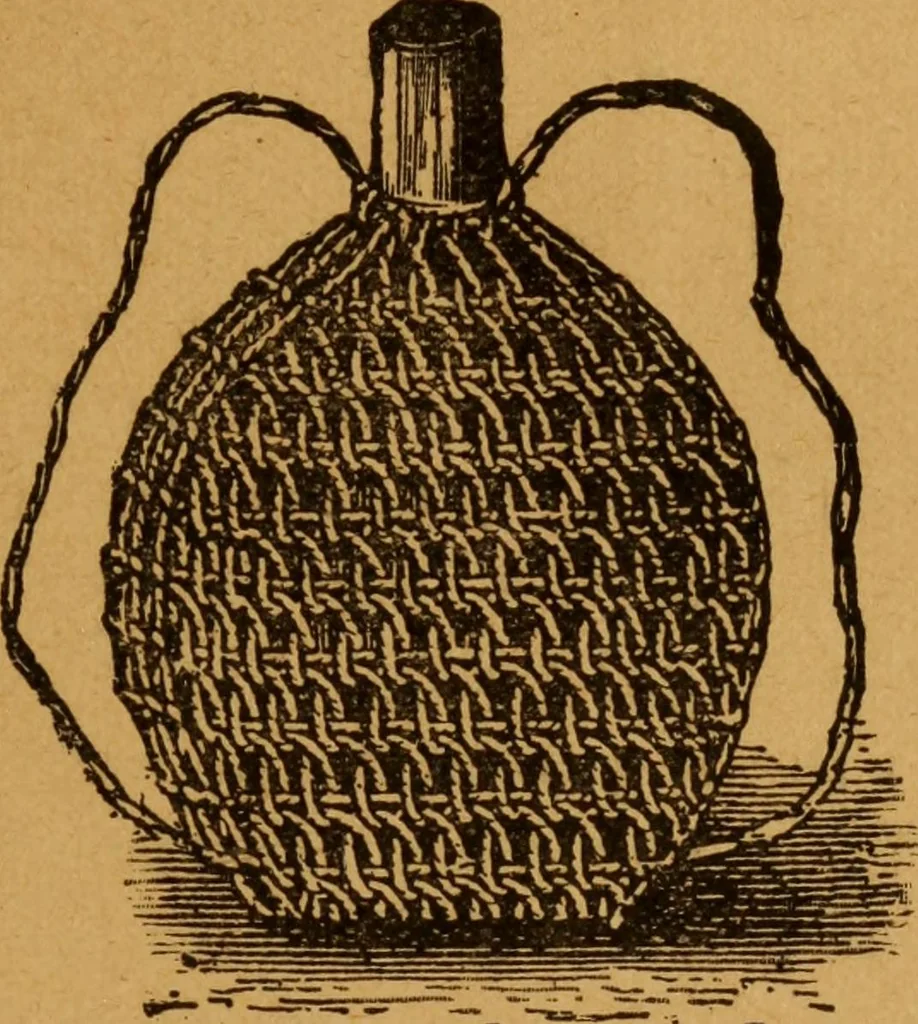 An illustration from Embroidery and fancy work, containing directions for embroidering, painting, modelling, carving, etc, 1899, leaf 294