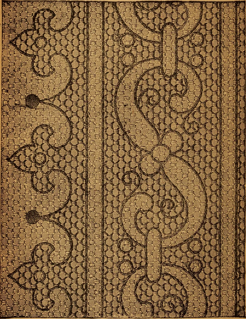 An illustration from Embroidery and fancy work, containing directions for embroidering, painting, modelling, carving, etc, 1899, leaf 31