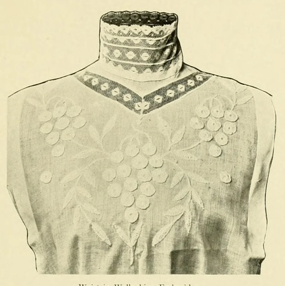 An illustration from The embroidery guide, 1910, leaf 25