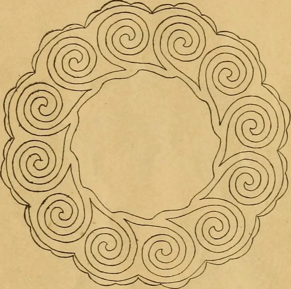 An illustration from Embroidery hints: Fall and Winter 1910, 1910, leaf 12