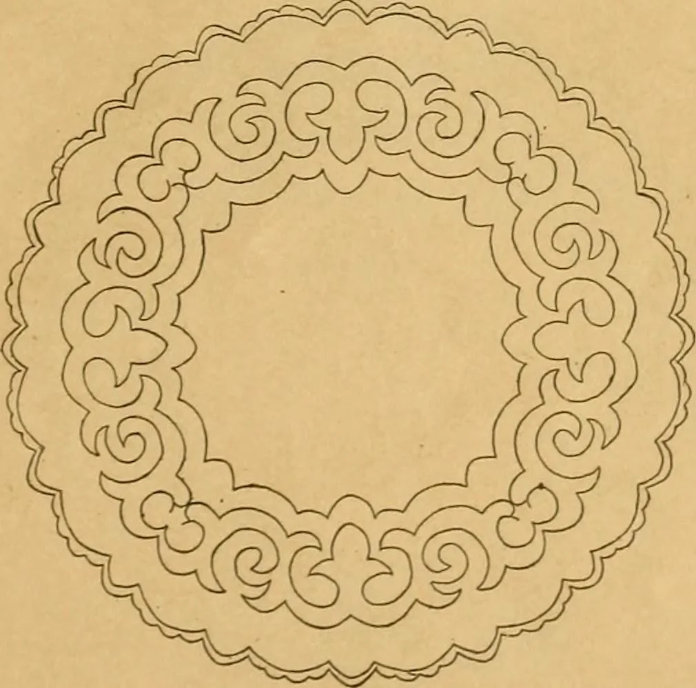 An illustration from Embroidery hints: Fall and Winter 1910, 1910, leaf 12