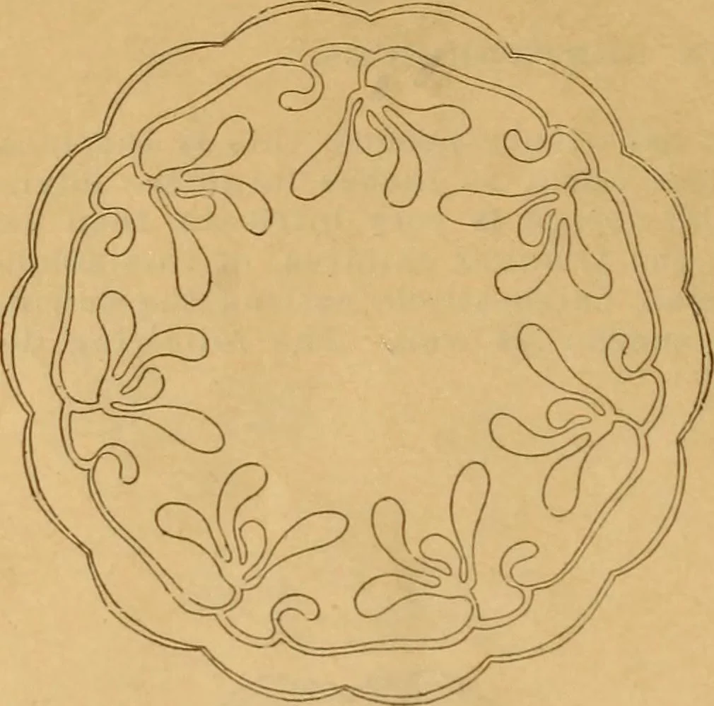 An illustration from Embroidery hints: Fall and Winter 1910, 1910, leaf 13