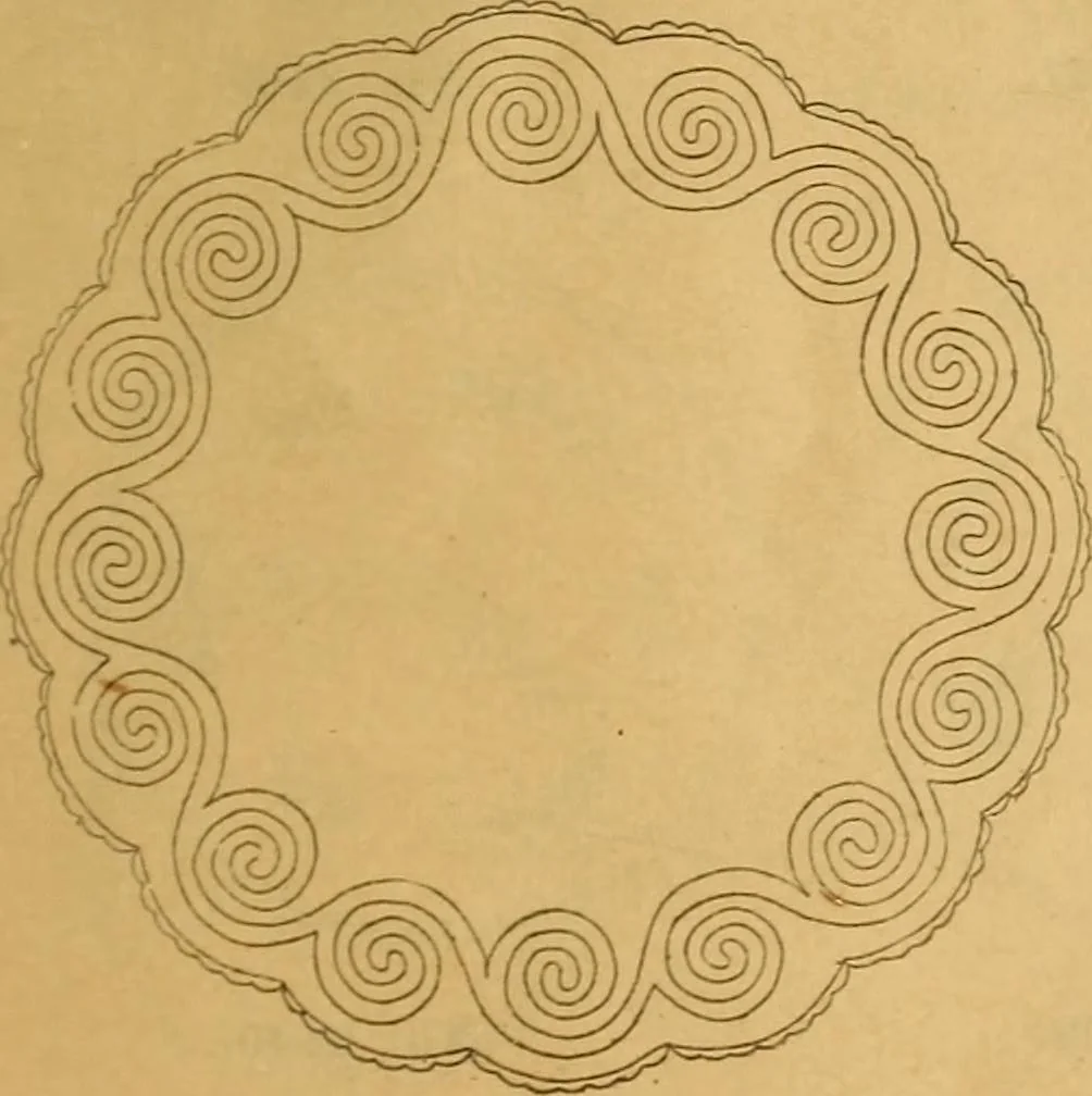 An illustration from Embroidery hints: Fall and Winter 1910, 1910, leaf 14