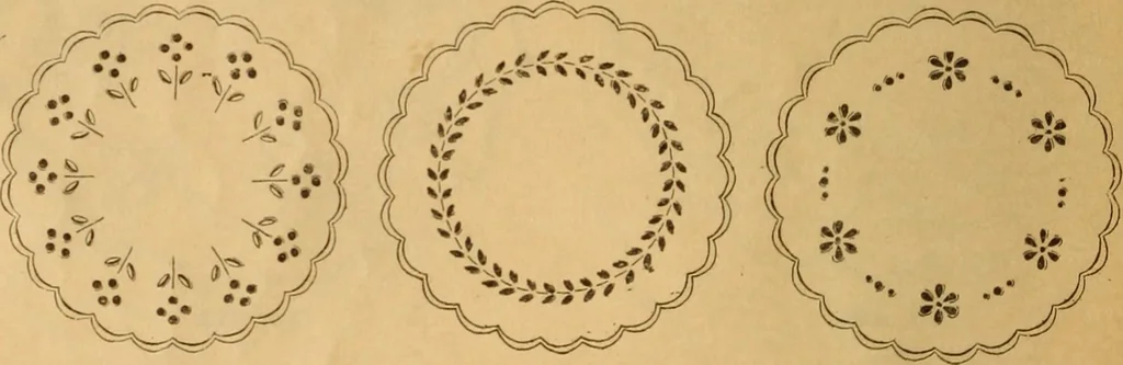 An illustration from Embroidery hints: Fall and Winter 1910, 1910, leaf 15