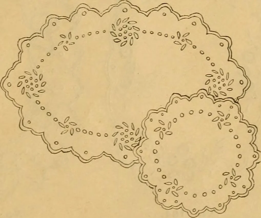 An illustration from Embroidery hints: Fall and Winter 1910, 1910, leaf 16