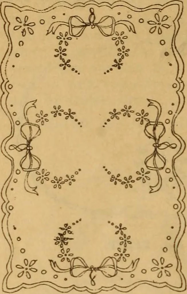 An illustration from Embroidery hints: Fall and Winter 1910, 1910, leaf 17