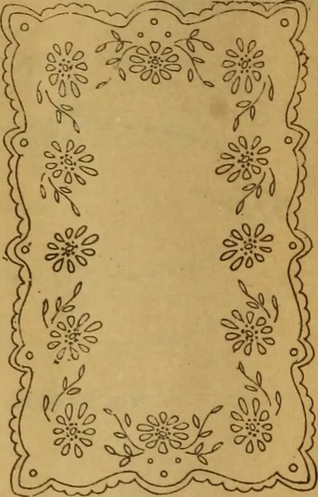 An illustration from Embroidery hints: Fall and Winter 1910, 1910, leaf 17