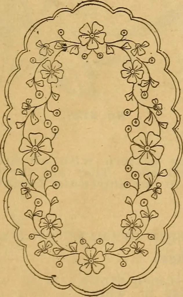 An illustration from Embroidery hints: Fall and Winter 1910, 1910, leaf 18