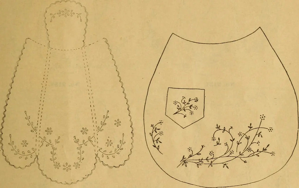 An illustration from Embroidery hints: Fall and Winter 1910, 1910, leaf 22