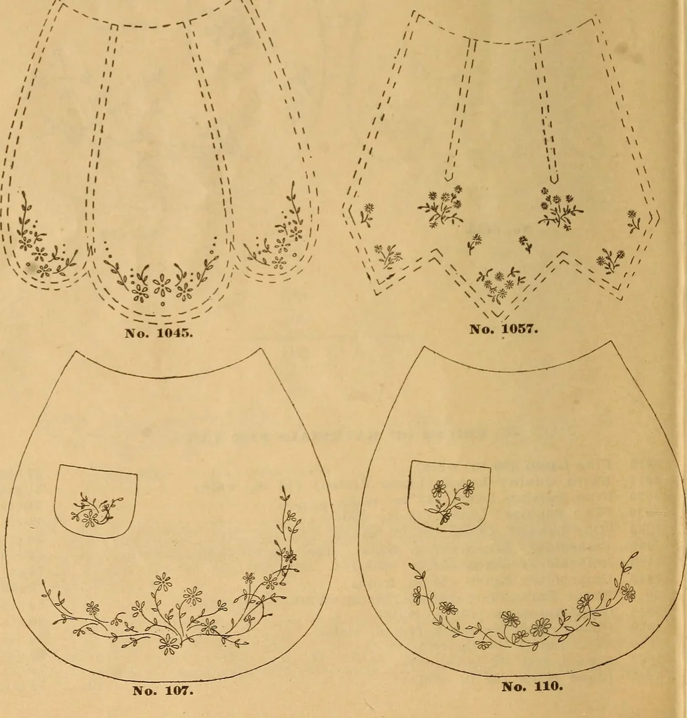 An illustration from Embroidery hints: Fall and Winter 1910, 1910, leaf 23