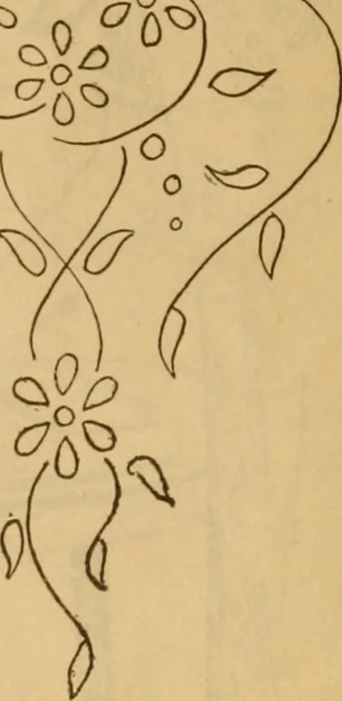 An illustration from Embroidery hints: Fall and Winter 1910, 1910, leaf 27