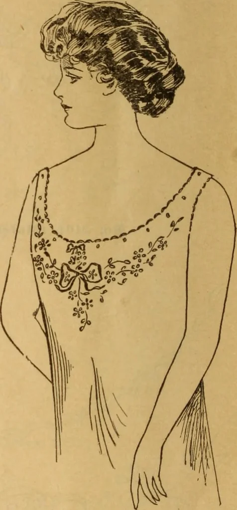 An illustration from Embroidery hints: Fall and Winter 1910, 1910, leaf 29