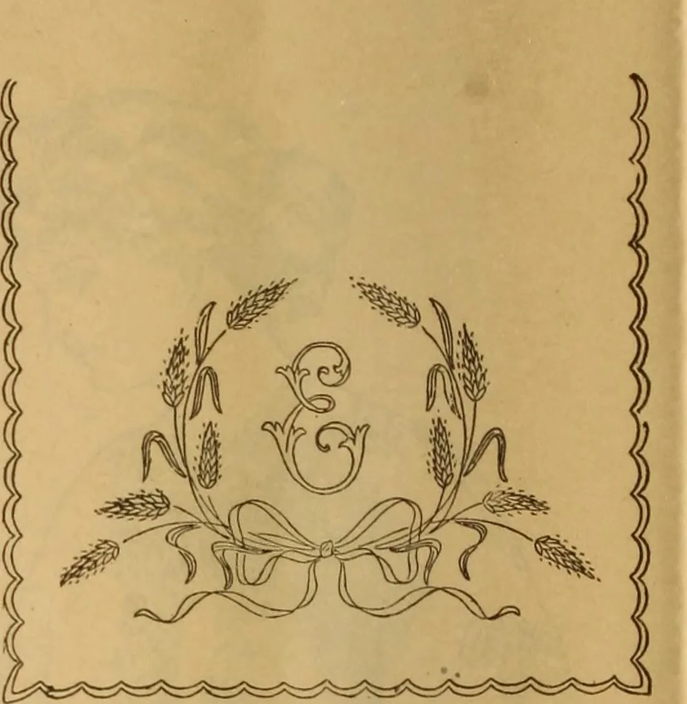 An illustration from Embroidery hints: Fall and Winter 1910, 1910, leaf 31